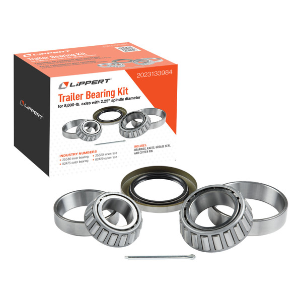 Lippert Trailer Bearing Replacement for 8,000-lb. Axle Hubs - 2.25" Inner Diameter Seal 2023133984 - Lippert