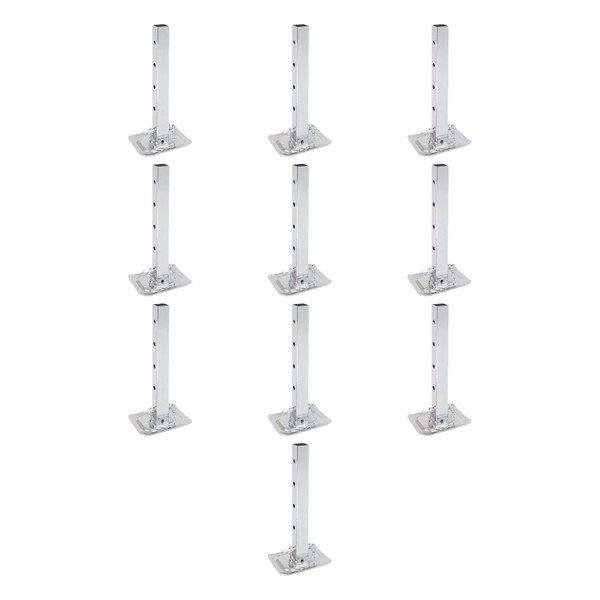 BULLDOG (10-Pack) Trailer Jack Accessory, 8K Dropleg & Pin - Bulldog