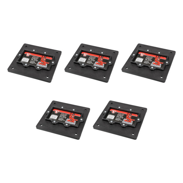 BULLDOG (5-Pack) Farm Jack Accessory, Foot Plate - Bulldog