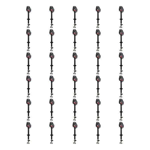 BULLDOG (30-Pack) Powered Trailer Jack, A-Frame, 4,000 lbs. Lift Capacity, Bolt-On, 22 Inch Travel, Black Cover - Bulldog