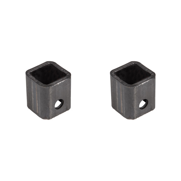 BULLDOG (2-Pack) Trailer Jack Accessory, Weld-On Male Mount, 5/8 Inch Pin - fits 2.5 Inch Square Mount - Bulldog