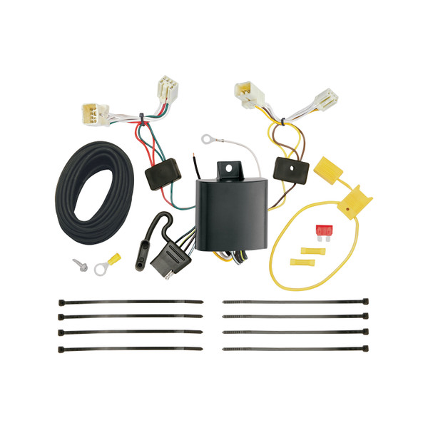 Tekonsha T-One  T-Connector Harness, 4-Way Flat, w/Circuit Protected ModuLite  HD Module TK118692 - Tekonsha