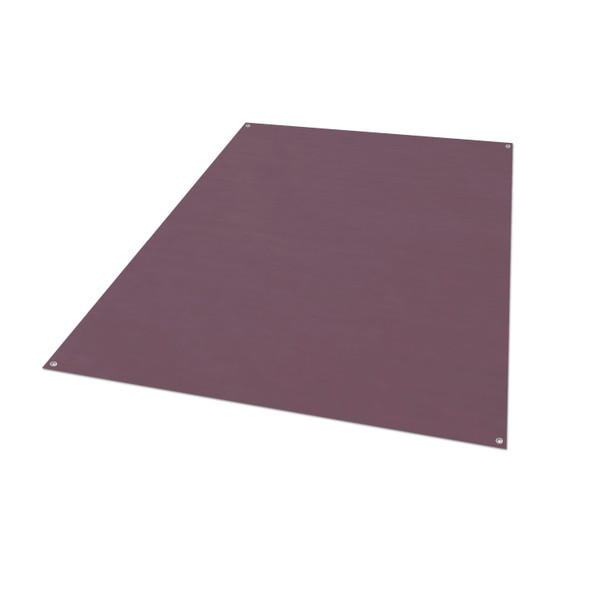 Lippert Outdoor Patio Rug - Burgundy, 8' x 16' - Lippert
