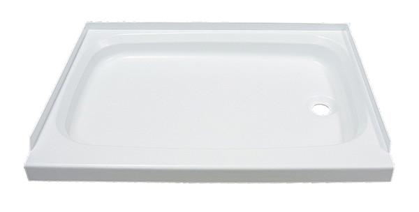 Lippert RV Shower Pan with Right Drain - 24" x 32" White #210371 - Lippert