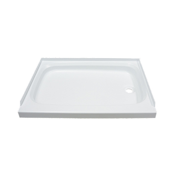 Lippert RV Shower Pan with Right Drain - 24" x 36" White #210375 - Lippert