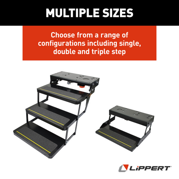 LIPPERT Kwikee 25 Series Electric Step Assembly Frame #908025000