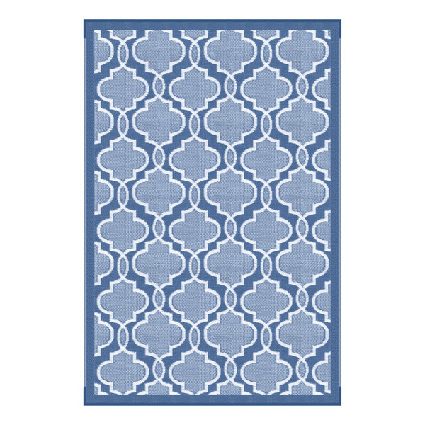 Lippert All Weather Patio Mat - 6' x 9' (Blue) - Lippert
