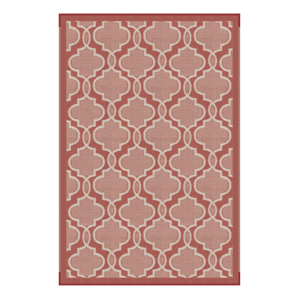 Lippert All Weather Patio Mat - 6' x 9' (Terracotta) - Lippert