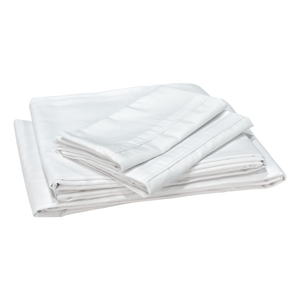 Thomas Payne Microfiber Sheet Set, White - Short Queen #2020218489 - Thomas Payne