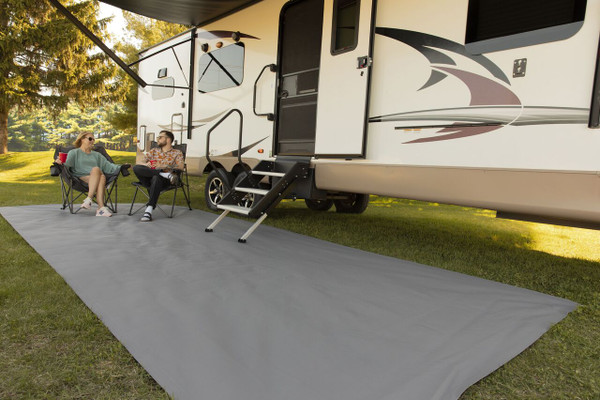 Lippert Outdoor Patio Rug - Sage, 8' x 20'