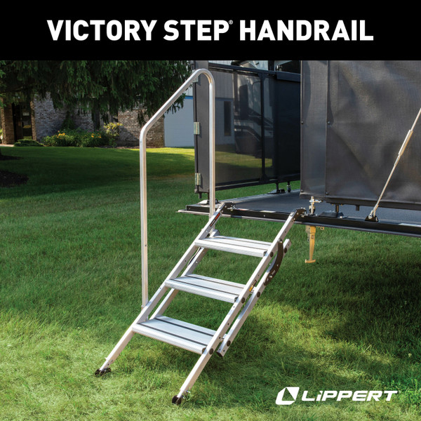 Lippert Victory Step Entry Assist Handrail for RV Steps