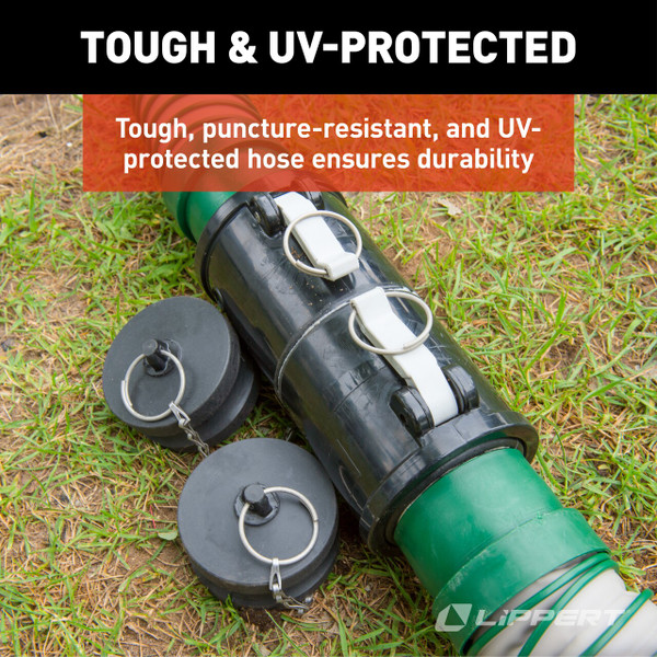 Lippert Waste Master 20' Extension Hose Kit for RV Sewer System #360784