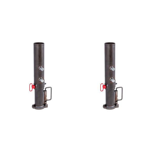 CURT (2-Pack) 2-5/16" Adjustable Gooseneck Coupler, 30K - CURT