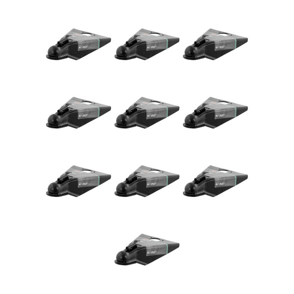 CURT (10-Pack) 2-5/16" A-Frame Coupler with Easy-Lock (10,000 lbs, Black) - CURT