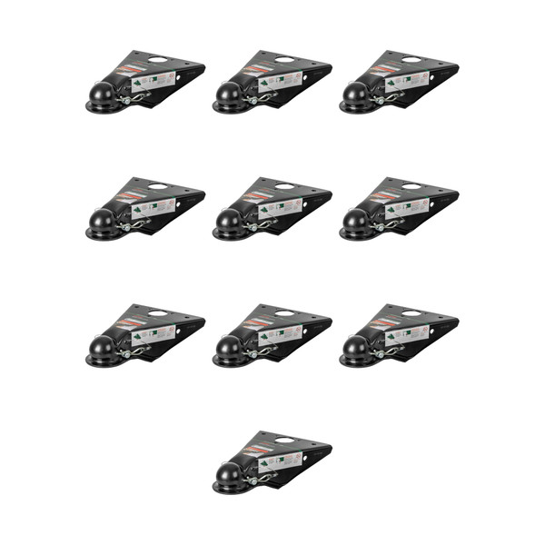 CURT (10-Pack) QuickPin No-Latch 2-5/16" A-Frame Trailer Coupler, 14,000 lbs - CURT