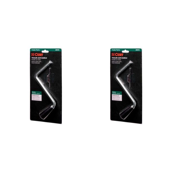 CURT (2-Pack) Replacement Side-Wind Trailer Jack Handle - CURT