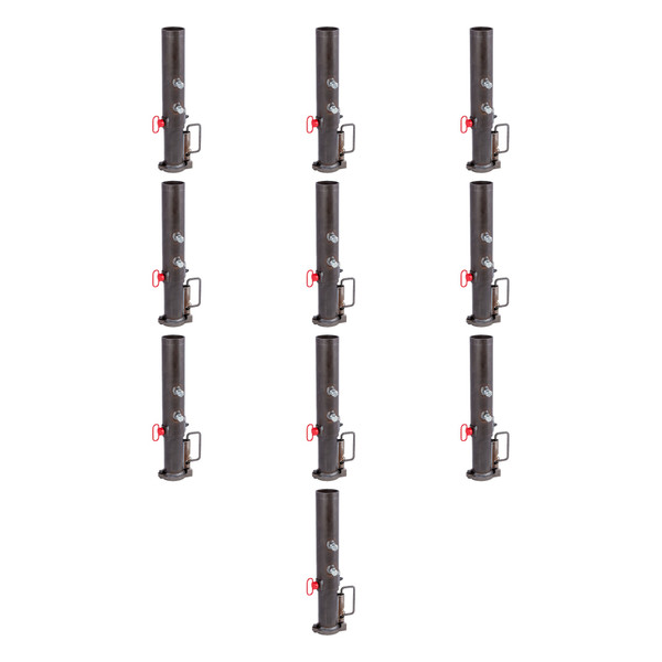 CURT (10-Pack) 2-5/16" Adjustable Gooseneck Coupler, 30K - CURT