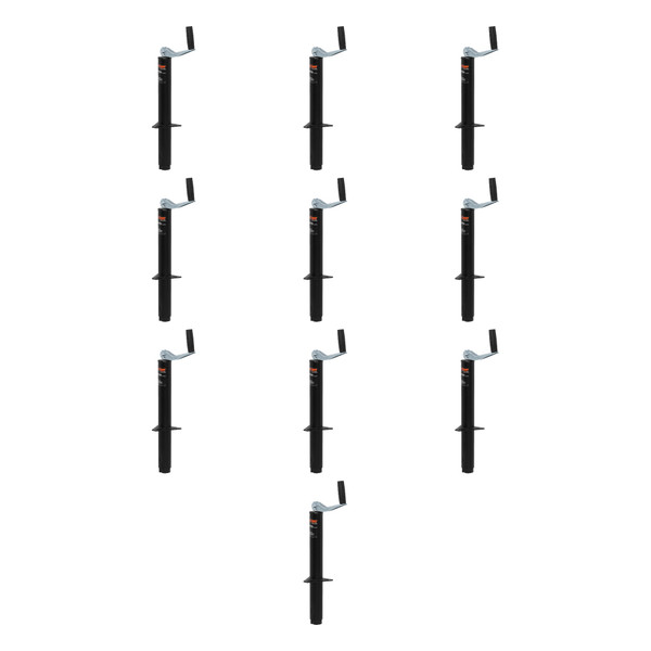 CURT (10-Pack) A-Frame Jack with Top Handle (2,000 lbs, 14" Travel) - CURT