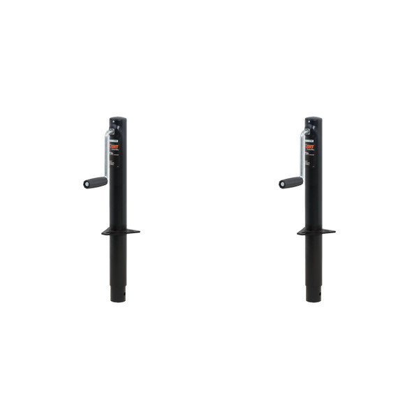 CURT (2-Pack) A-Frame Jack with Side Handle (2,000 lbs, 14-1/2" Travel) - CURT