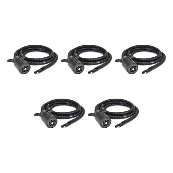CURT (5-Pack) Lippert Power Swap Auxiliary Cord for Power Stance Tongue Jack - CURT