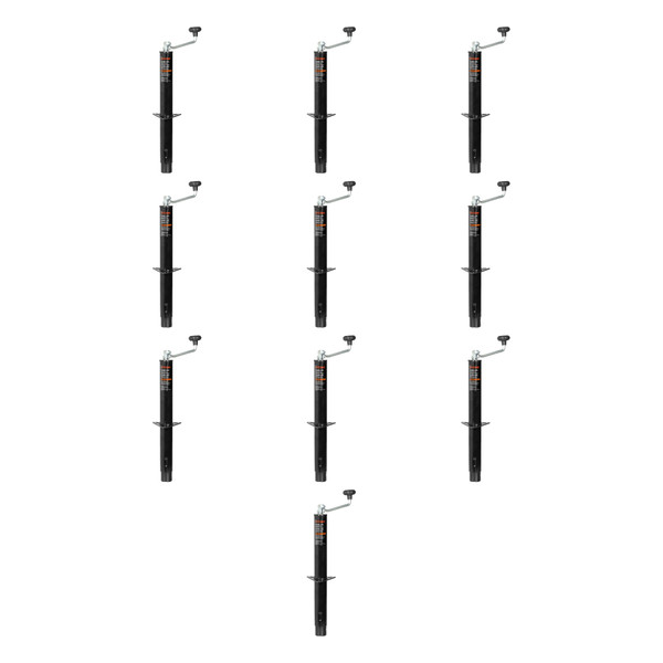 CURT (10-Pack) A-Frame Trailer Jack with Top Handle (5,000 lbs, 15" Travel) - CURT