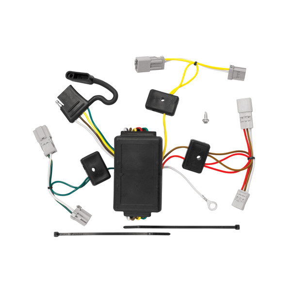 Tekonsha T-One  T-Connector Harness, 4-Way Flat, w/Circuit Protected Converter TK118437 - Tekonsha