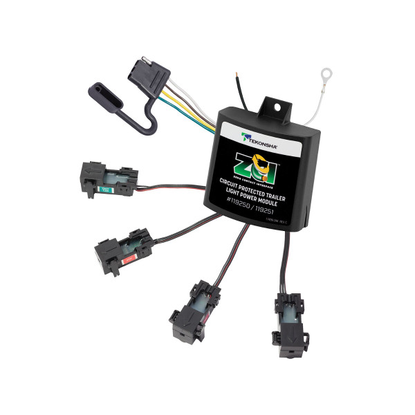 Tekonsha NO CUTTING OR SPLICING ZCI  Taillight to 4-Way Zero Contact Interface Universal ModuLite