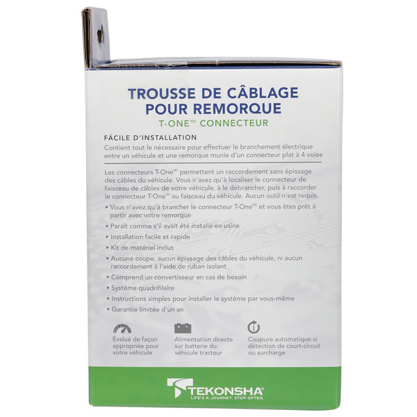 2018-2023 GMC Terrain Tekonsha Plug & Play T-Connector Adapter Trailer Wiring 118764