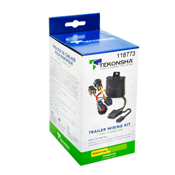 2018-2023 Volvo XC60 Tekonsha Plug & Play T-Connector Adapter Trailer Wiring 118773