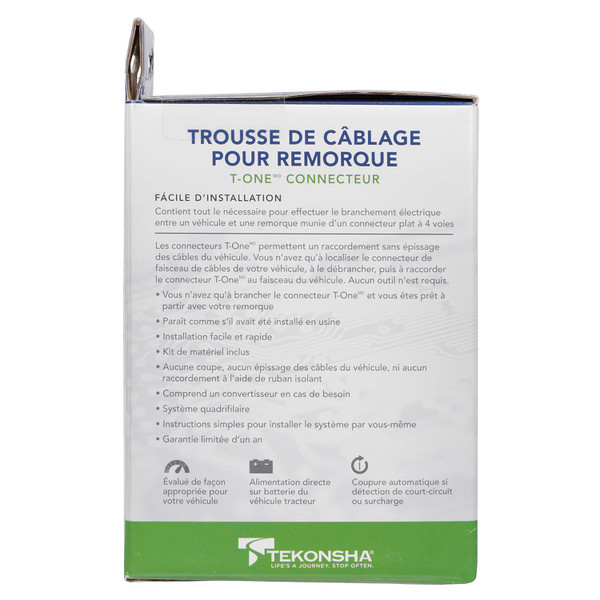 2018-2022 Honda Accord Tekonsha Plug & Play T-Connector Adapter Trailer Wiring 118776