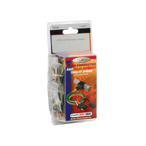 2015-2023 Dodge Charger Tekonsha Plug & Play T-Connector Adapter Trailer Wiring 118655