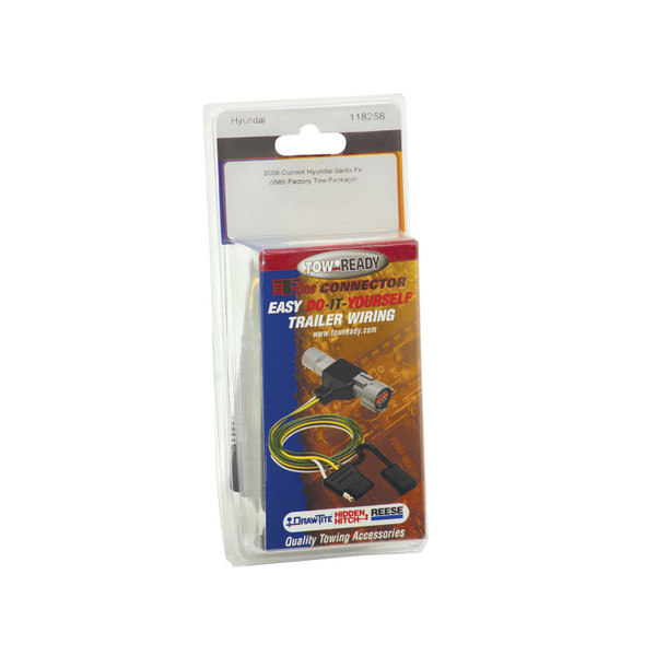 Tekonsha Tow Harness, 4-Way Flat, w/Circuit Protected ModuLite  Module TK118258