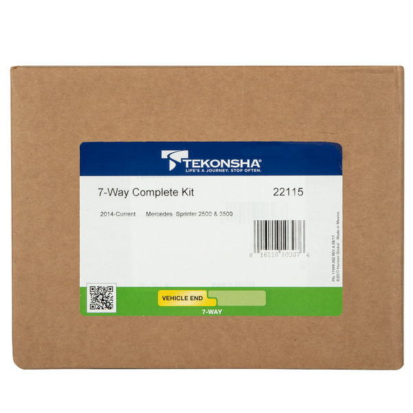 Tekonsha Tow Harness, 7-Way Complete Kit TK22115