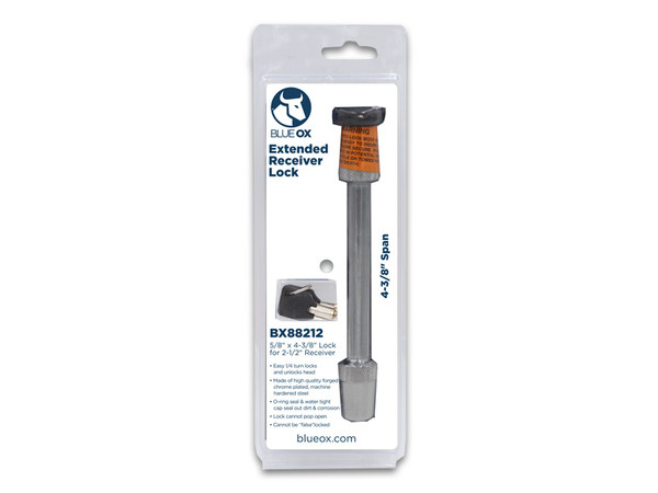 BlueOx Rcvr. Lock, 5/8 - 4  Class V BX88212 - Blue Ox