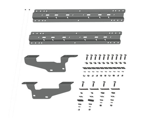 2015-2023 Ford F150 - Excludes Lightning, Raptor & 2019-2020 F150 Limited B&W Custom Installation Kit For Universal Mounting Rails For Some Ford Trucks RVK2405 - B&W Trailer Hitches