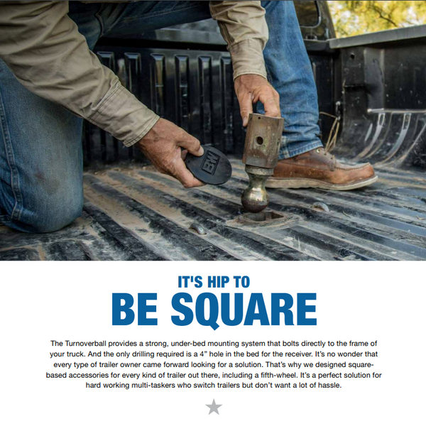 2019-2023 Ram 1500 - Excludes 2019 Ram 1500 Classic & Ram TRX Trucks B&W Turnoverball Kit GNRK1319