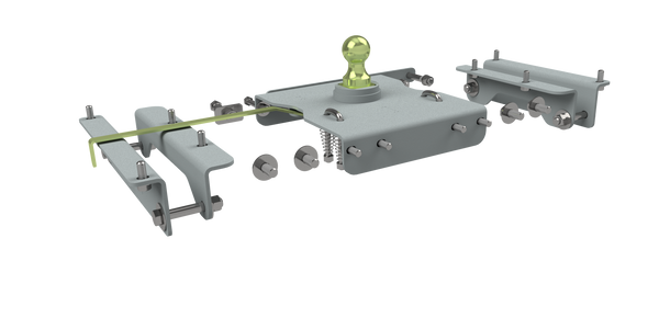 B&W 17-22 Ford F-250/F-350 SuperDuty Turnoverball Center Kit QVLGNRC816 - B&W Trailer Hitches