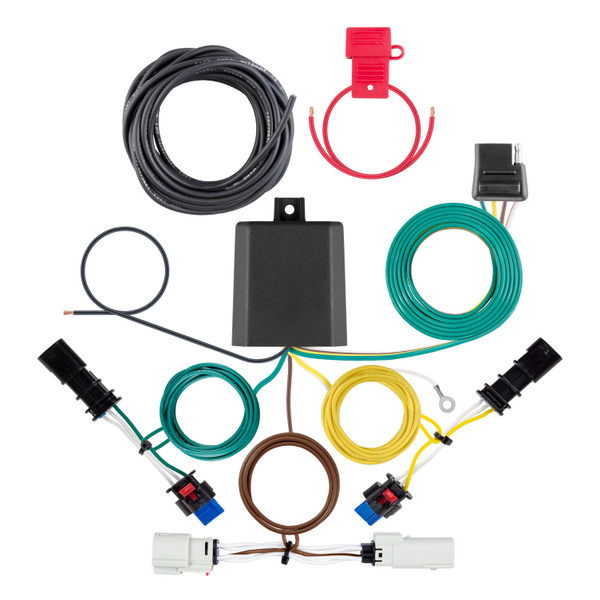 CURT Custom Wiring Harness, 4-Way Flat Output, Select Buick Envista 56542 - CURT