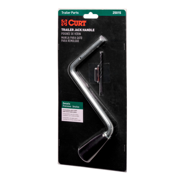 CURT Replacement Side-Wind Trailer Jack Handle 25015 - CURT