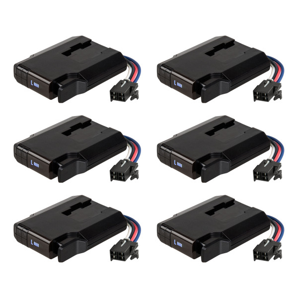 CURT Venturer NEXT Trailer Brake Controllers Time-Delay - 6-Pack - CURT