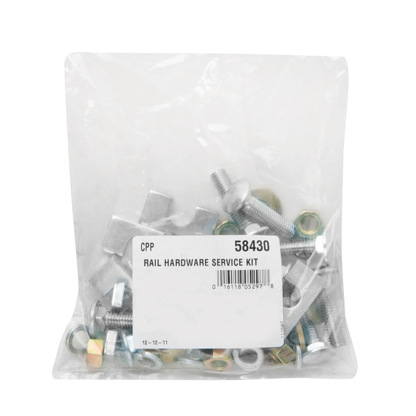 Reese Replacement Part, Installation Hardware for #58058 (10 - Bolt Design) (Contains: (10) Carriage Bolt 1/2 in.-13 x 2 in. GR5, (10) Hex Nut 1/2 in. -13 GR5, (10) 1/2 in. Plated Lockwasher, (10) Conical Washer 1/2 in. & (10) Block 5/16 in. x 1