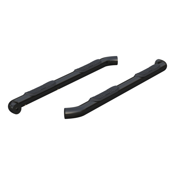 ARIES 3" Round Black Stainless Side Bars, Select Chevrolet Colorado, GMC Canyon Step Nerf Bar Kit