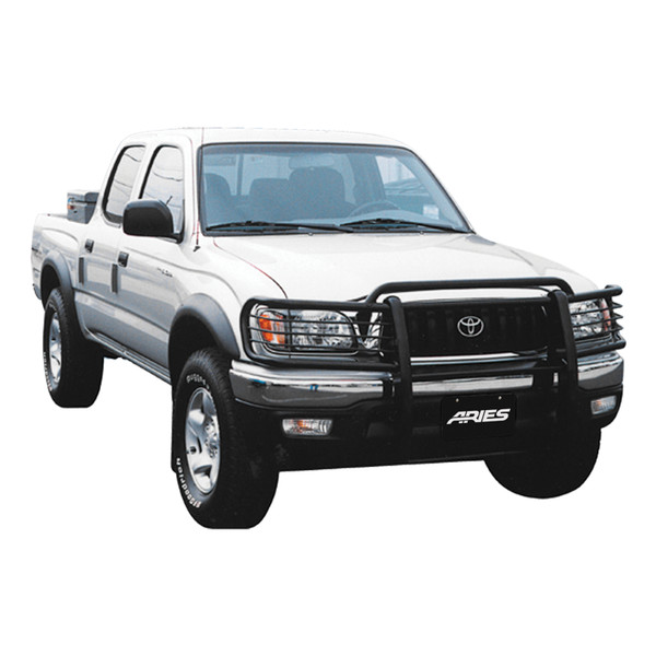 ARIES Black Steel Grille Guard, Select Toyota 4Runner, Tacoma Grille Guard
