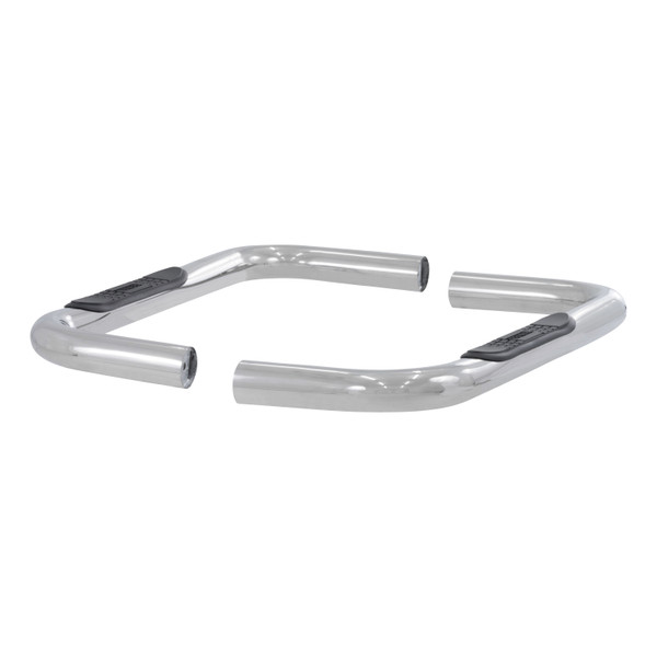 ARIES 3" Round Polished Stainless Side Bars, Select Chevrolet, GMC Blazer K5 Step Nerf Bar Kit - ARIES