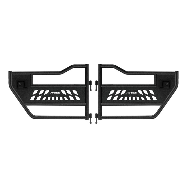 ARIES Jeep Wrangler JK Aluminum Rear Tube Doors Door - ARIES
