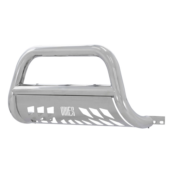 ARIES 3" Polished Stainless Bull Bar, Select Chevrolet, GMC C, K, Suburban, Tahoe Brush Guard - ARIES