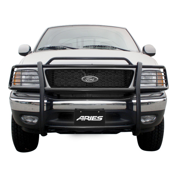ARIES Black Steel Grille Guard, Select Ford Expedition, F-150 Grille Guard