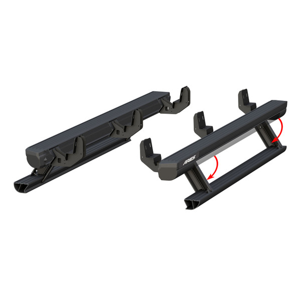 ARIES ActionTrac 69.6" Powered Running Boards, Select Colorado, Canyon, Ext. Cab Step Nerf Bar Kit