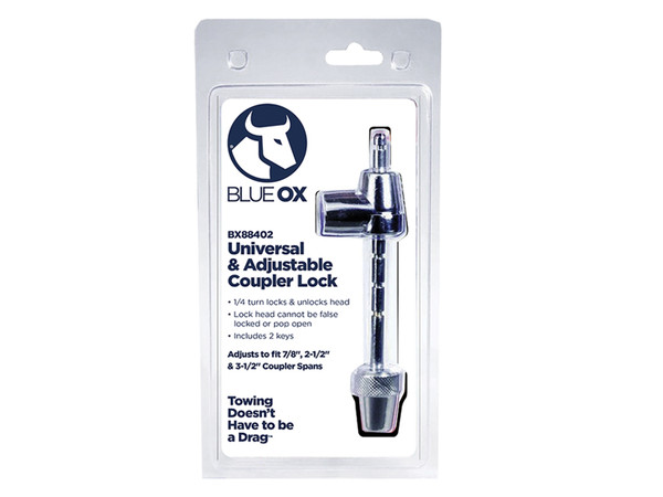 BlueOx Kit, Pin Style Coupler Lock (Tc123) BX88402 - Blue Ox
