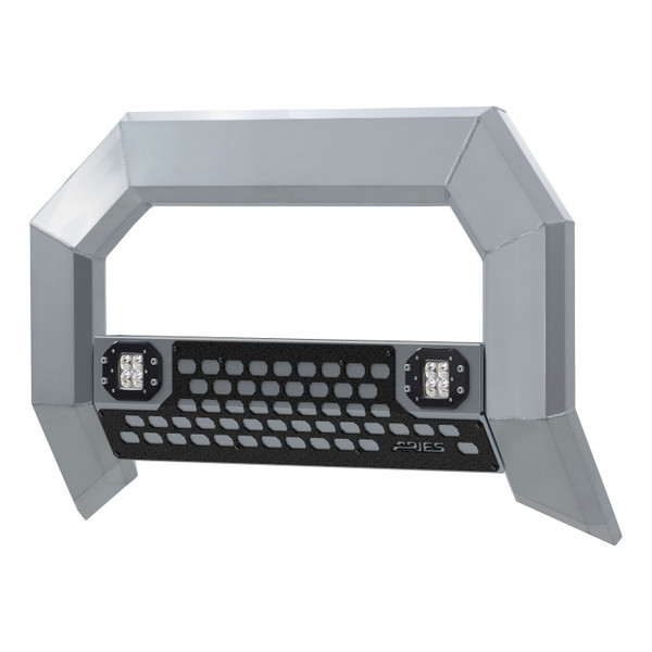 ARIES AdvantEDGE 5-1/2" Chrome Aluminum Bull Bar with Lights, Select Dodge, Ram 1500 Brush Guard